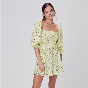 For love & lemons Chrysanthemum Mini Dress S